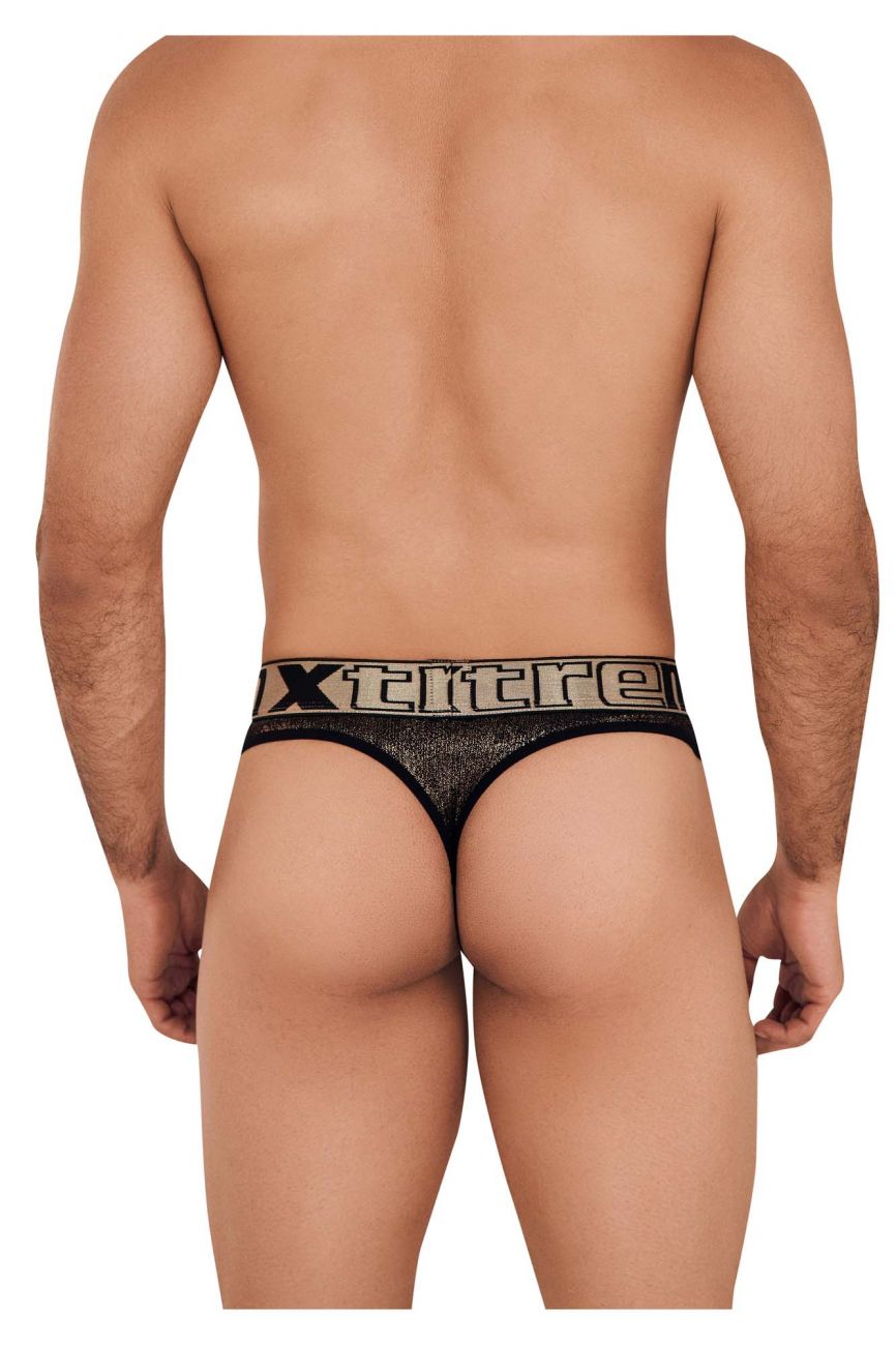 Xtremen 91091 Frice Mikrofaser-Tangas Farbe Schwarz