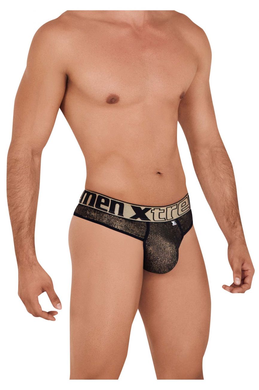 Xtremen 91091 Frice Mikrofaser-Tangas Farbe Schwarz