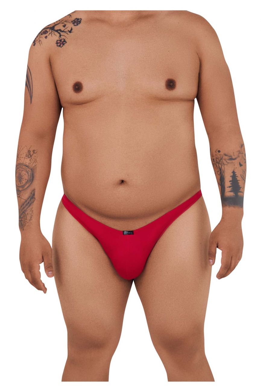 Bikini en microfibre Xtremen 91093X Couleur Rouge