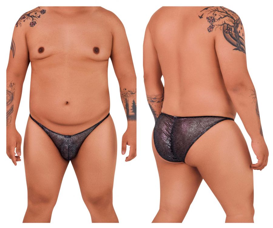 Xtremen 91097X Mikrofaser-Bikini, Farbe Schwarz