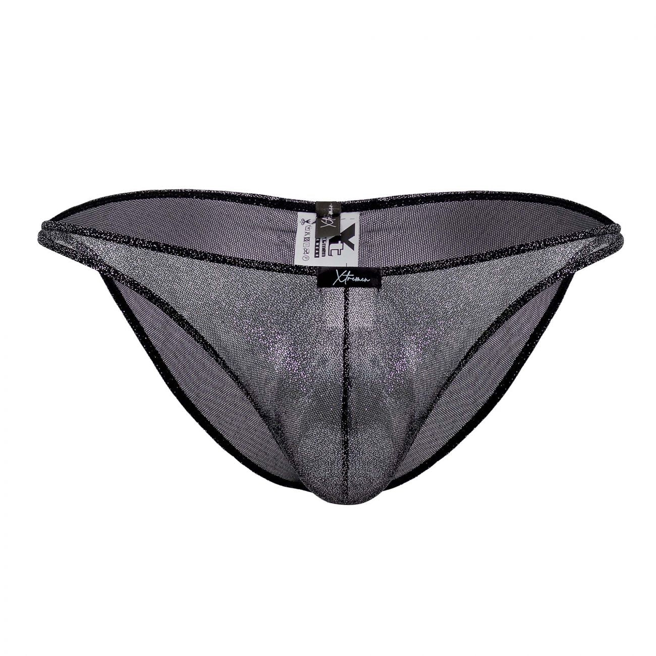 Xtremen 91097X Mikrofaser-Bikini, Farbe Schwarz