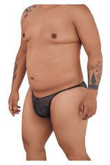 Xtremen 91097X Mikrofaser-Bikini, Farbe Schwarz