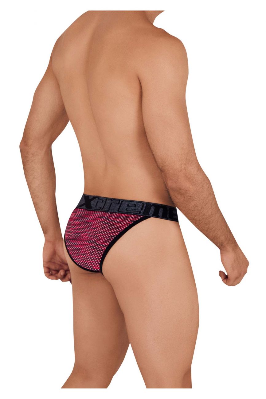 Xtremen 91098 Mikrofaser Mesh Bikini Farbe Rot