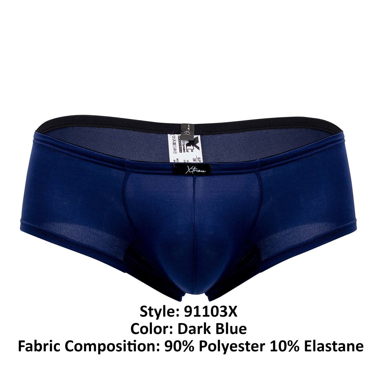 Xtremen 91103X Mikrofaser-Badehose Farbe Dunkelblau