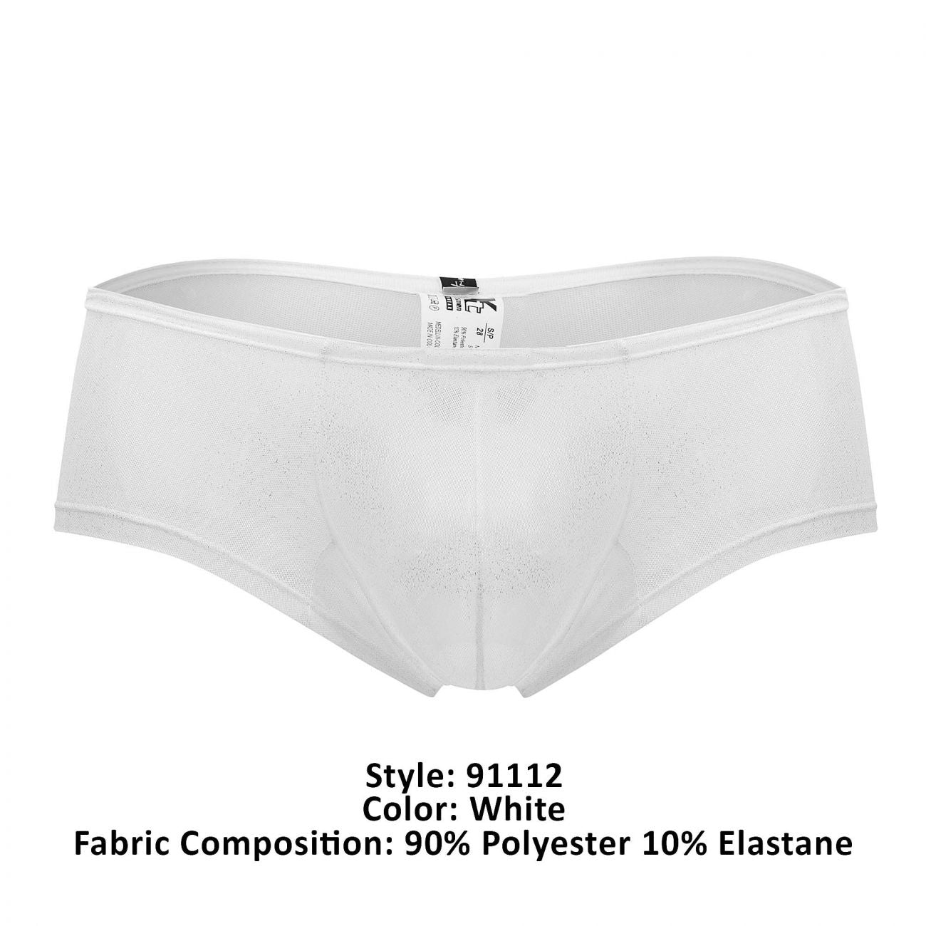 Xtremen 91112 Super Shine Trunks Color White