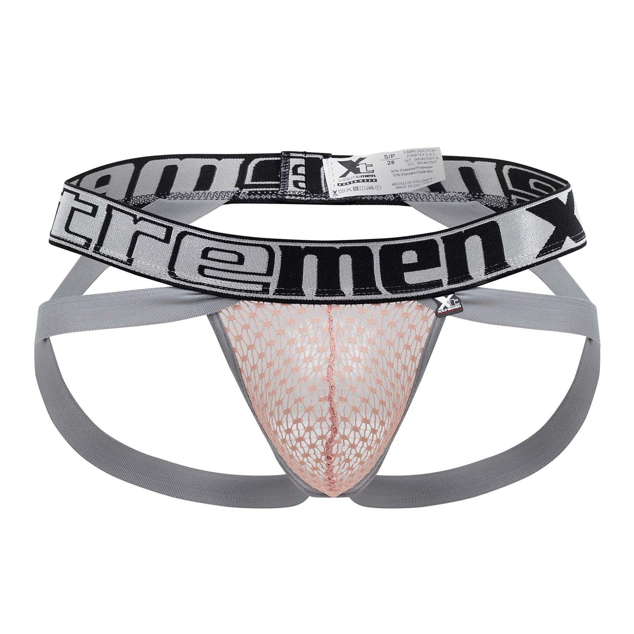 Xtremen 91118 Jockstrap aus Spitze, Farbe Palisander