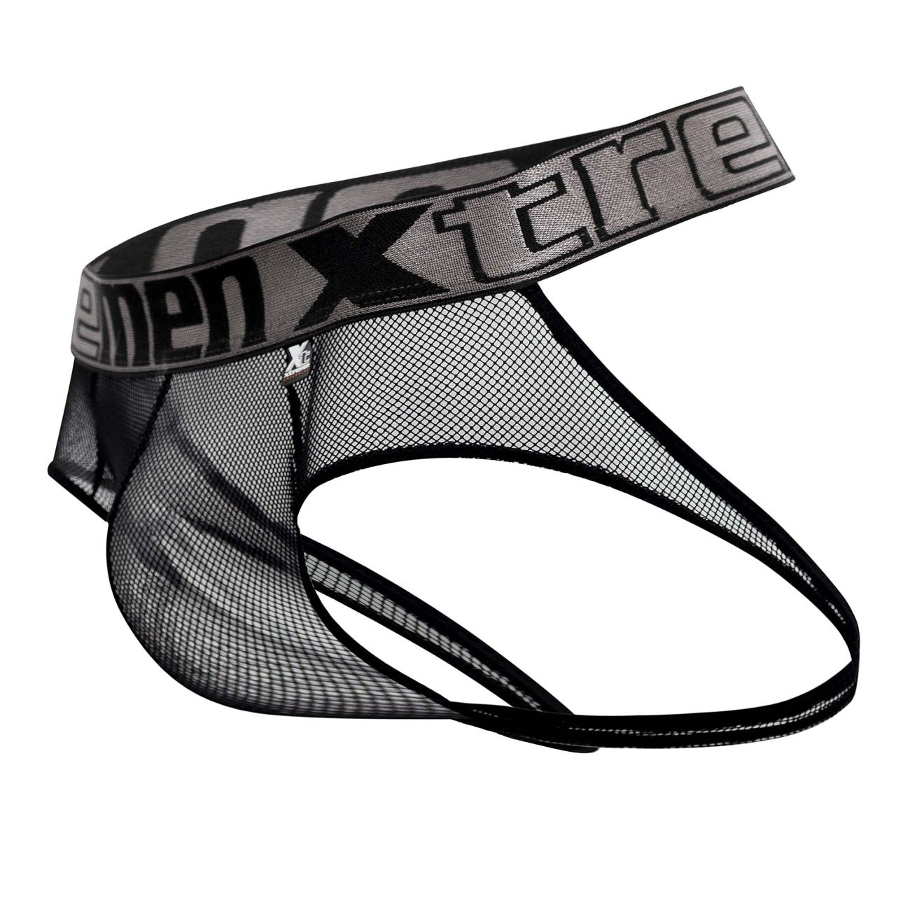 Xtremen 91124 Jockstrap aus Spitze, Farbe Schwarz