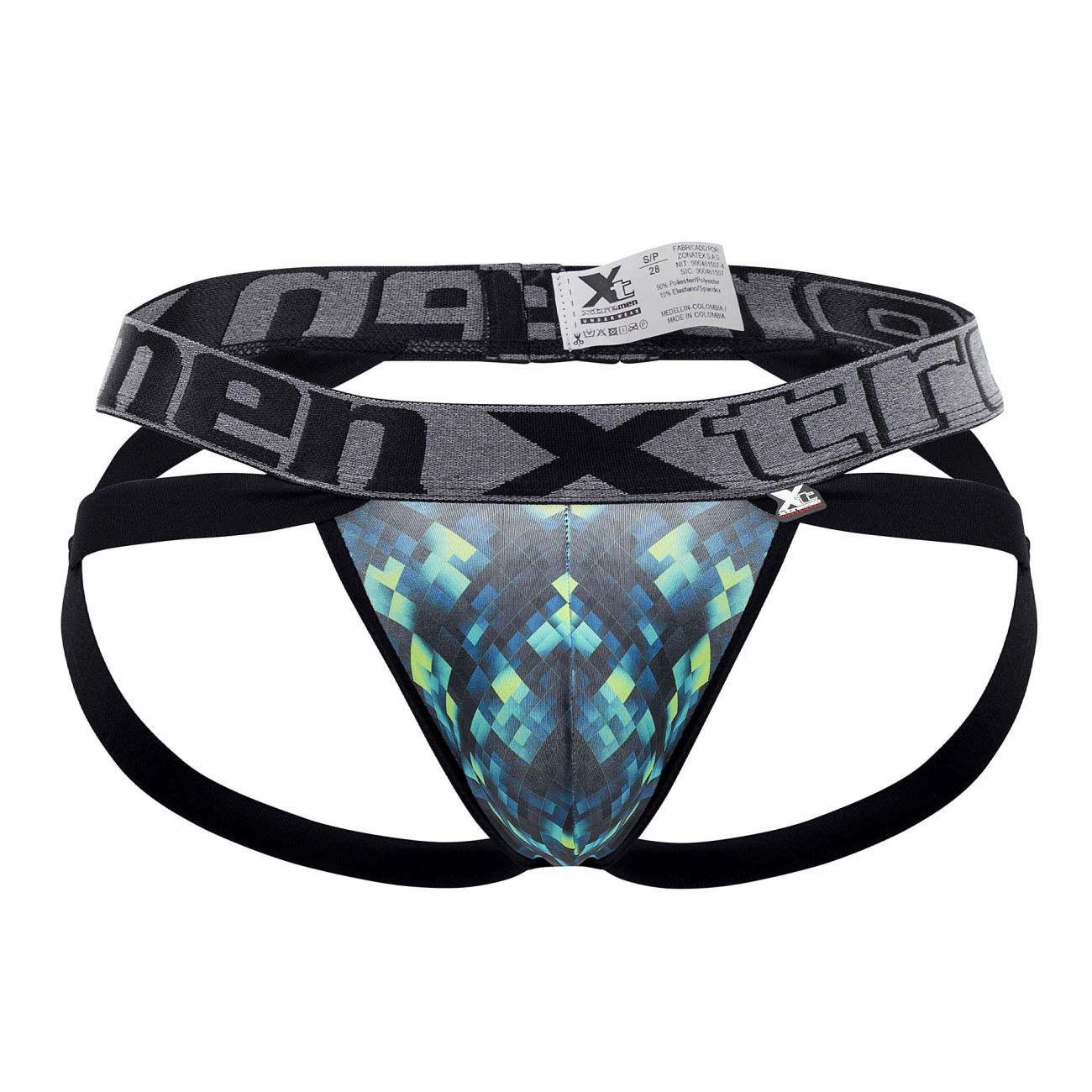 Xtremen 91130 Bedruckter Jockstrap Farbe Grün