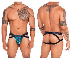 Xtremen 91130 Bedruckter Jockstrap Farbe Grün