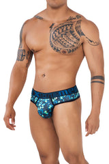 Xtremen 91131 Printed Thongs Color Green