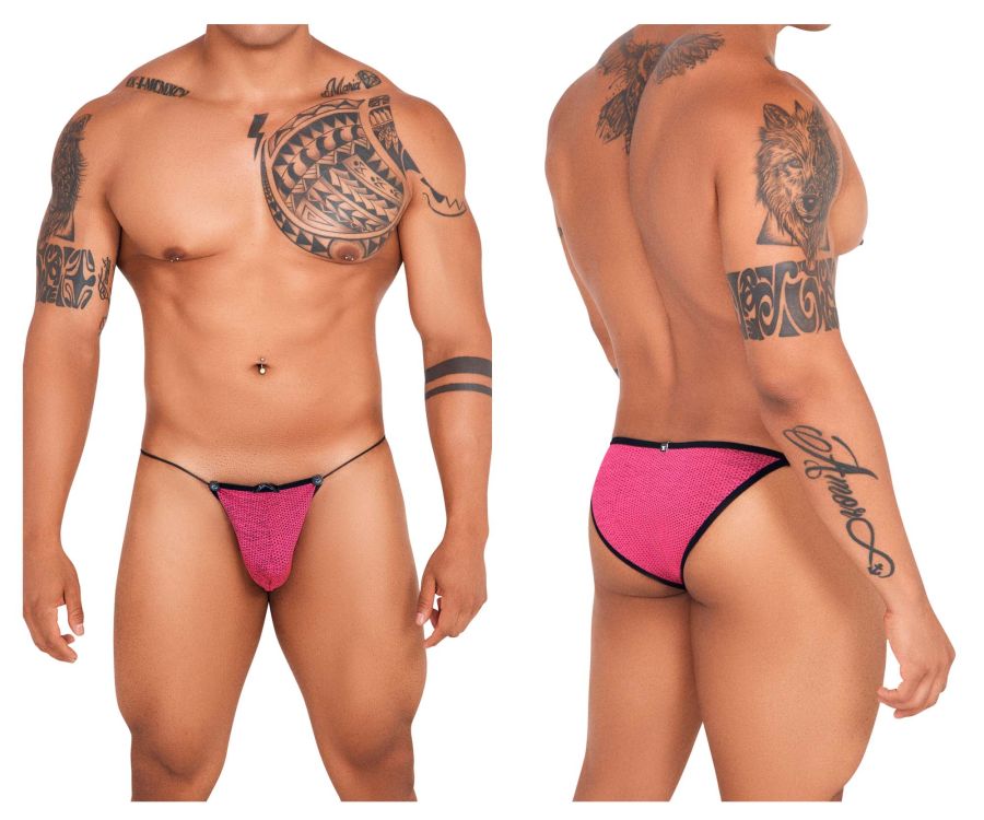 Xtremen 91132 Mesh-Bikini Farbe Fuchsia