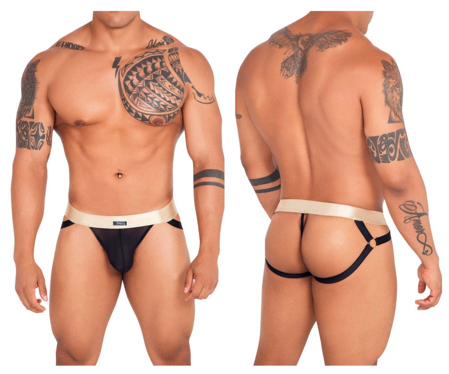 Xtremen 91134 Mesh Jockstrap Farbe Schwarz