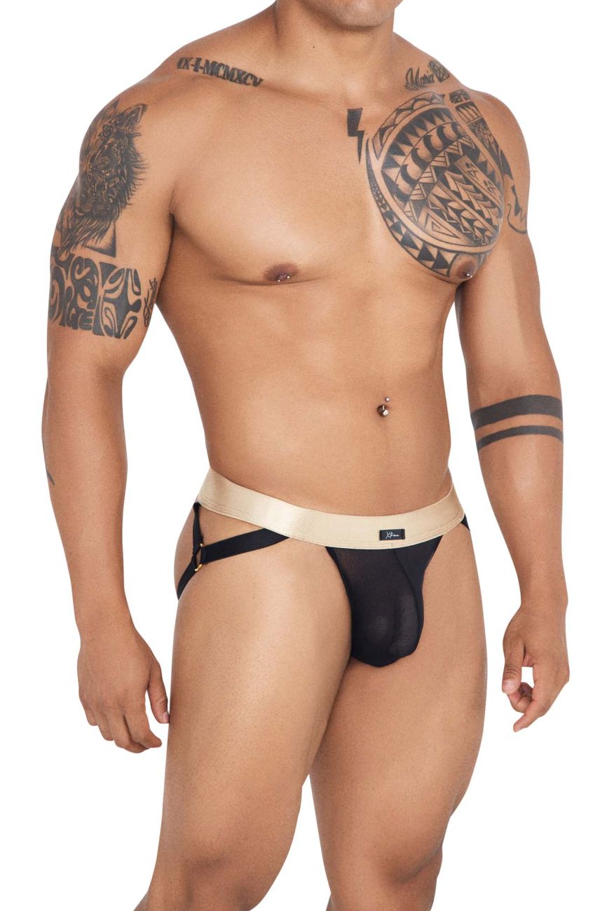 Xtremen 91134 Mesh Jockstrap Farbe Schwarz