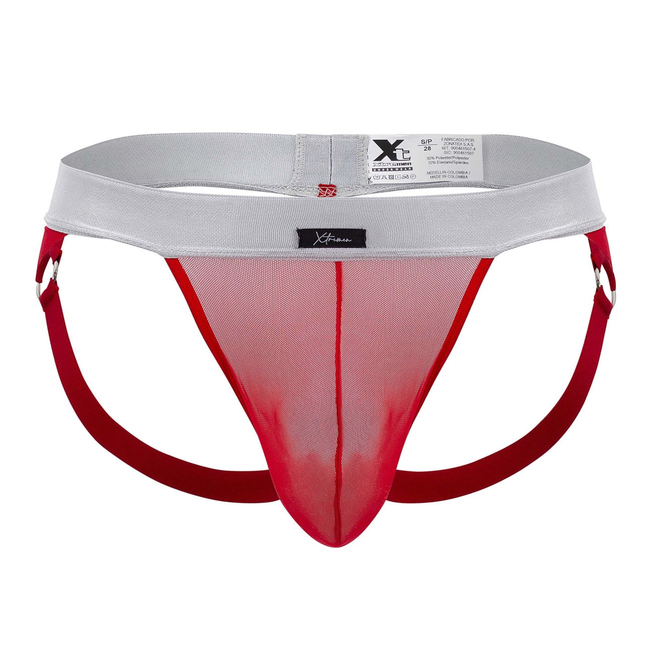 Xtremen 91134 Mesh Jockstrap Farbe Rot