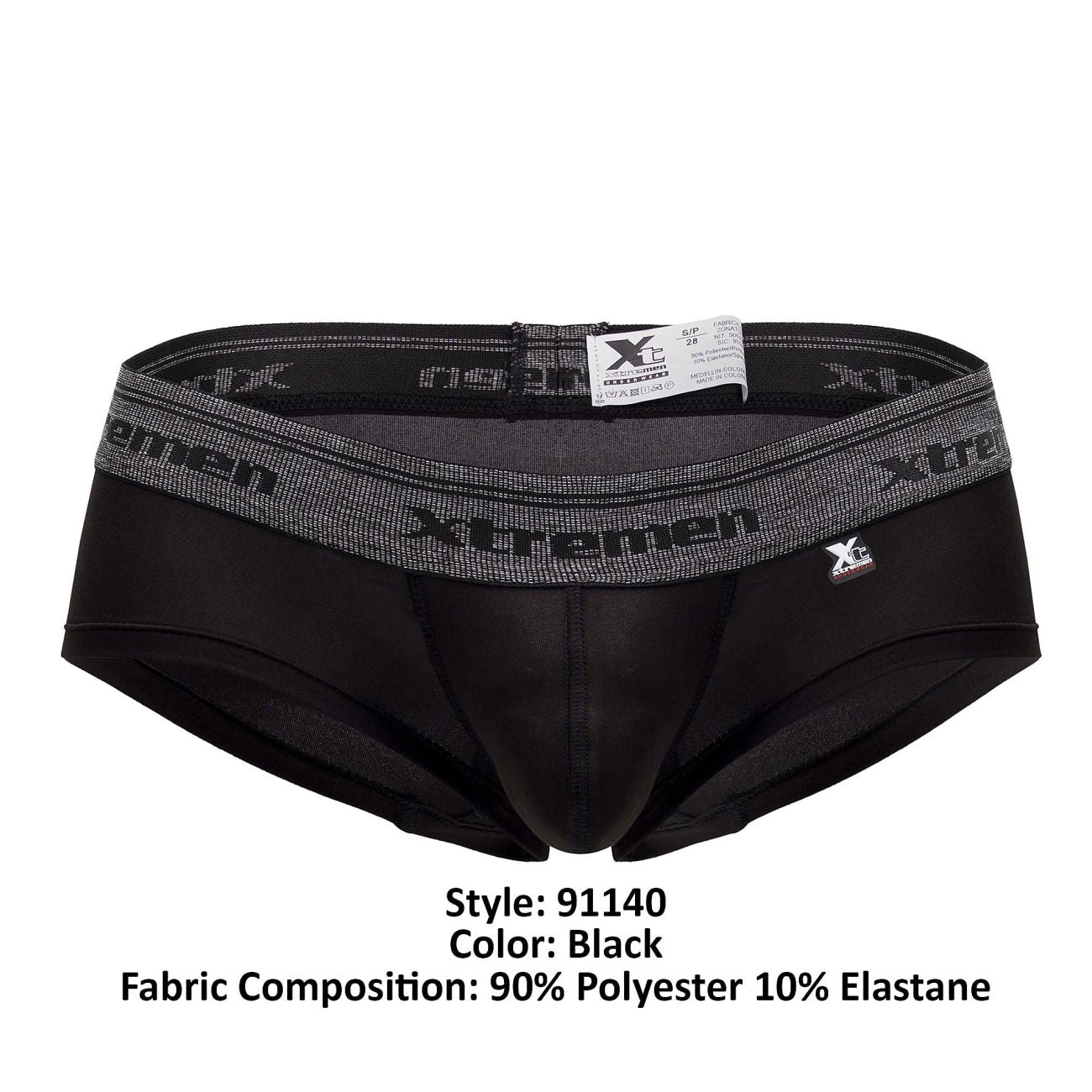 Xtremen 91140 Ultraweiche Badehose, Farbe Schwarz