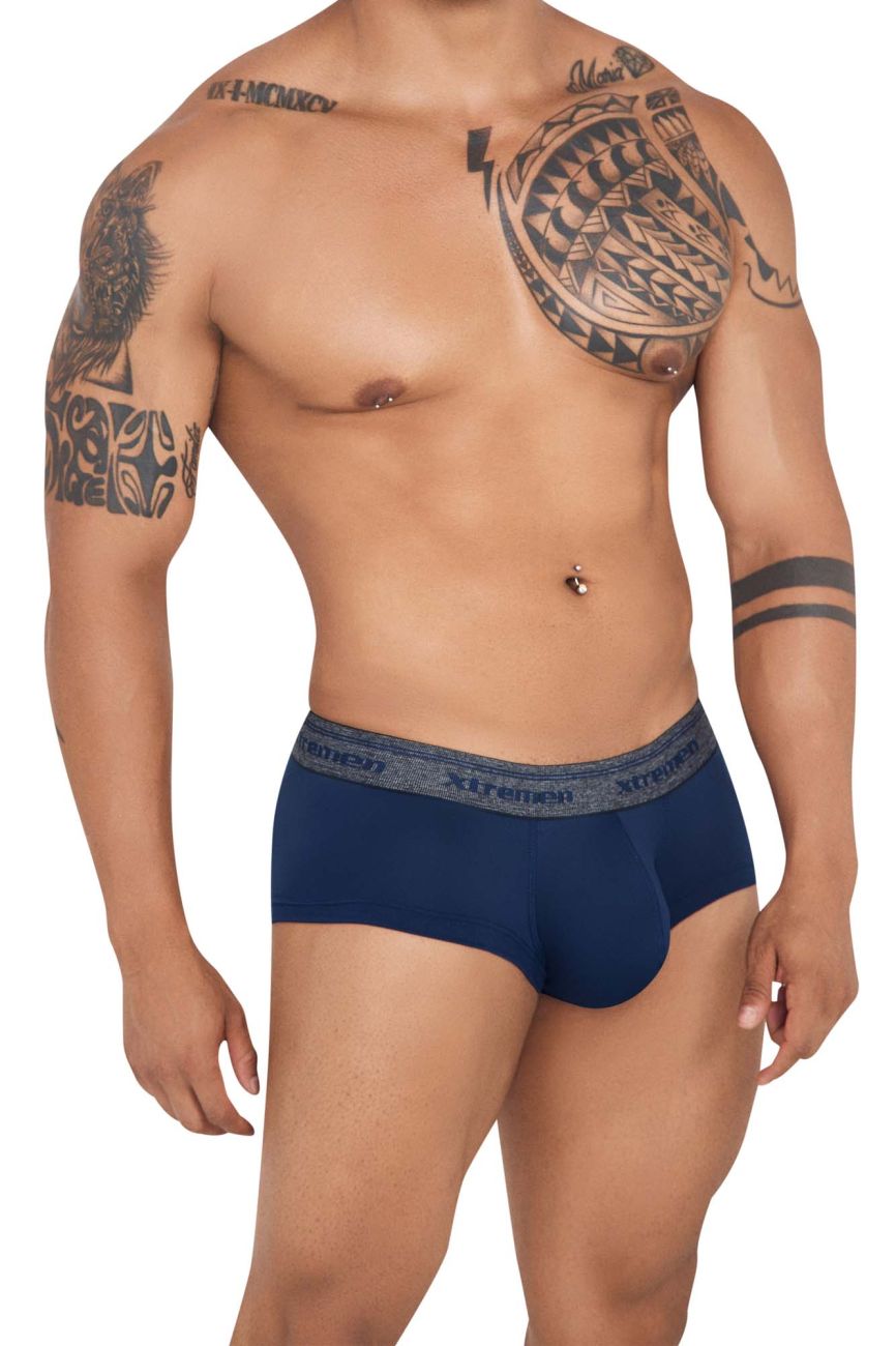 Boxer ultra-doux Xtremen 91140 Couleur Bleu foncé