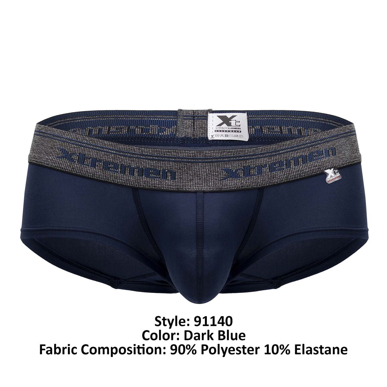 Boxer ultra-doux Xtremen 91140 Couleur Bleu foncé