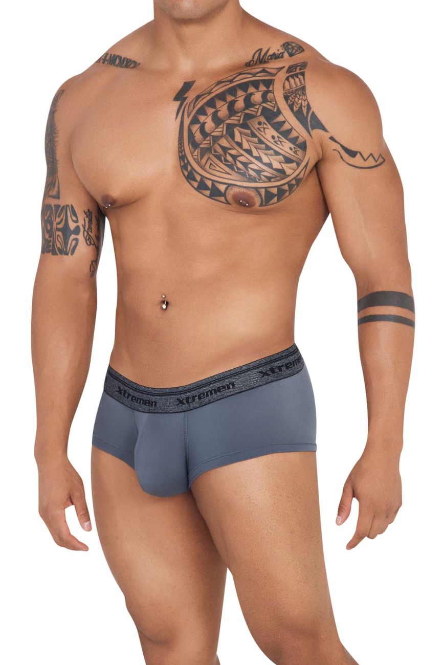 Boxer ultra-doux Xtremen 91140 Couleur Gris foncé