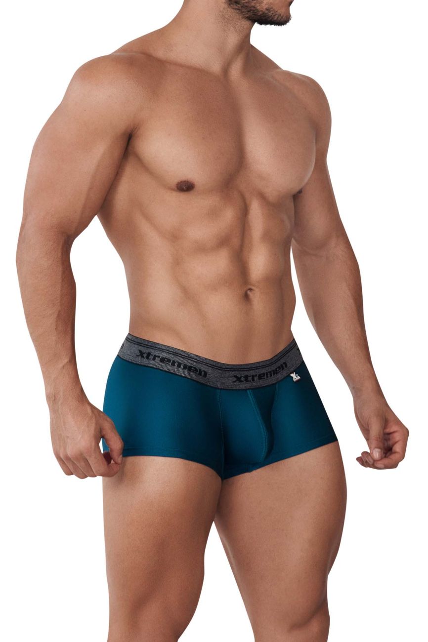 Xtremen 91151 Destellante Boxer Couleur Bleu Sarcelle