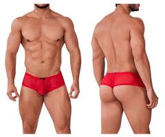 Xtremen 91154 Tüllnetz-Badehose, Farbe Rot