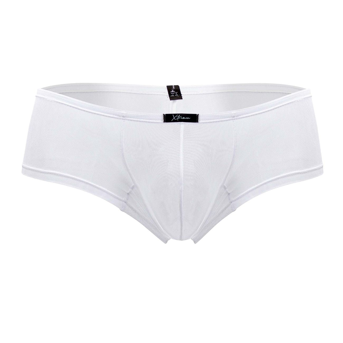 Boxer en tulle Xtremen 91154 Couleur Blanc