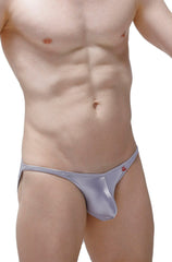 Bikini Lhery Satin Argent