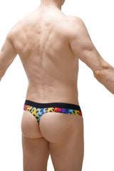 Tanga Plones Leopard Regenbogen